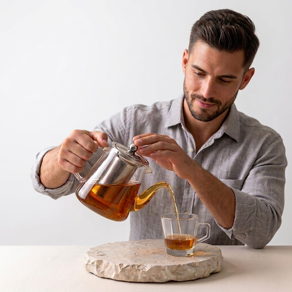 Veda Glass Teapot